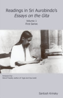 Read Pdf Readings in Sri Aurobindo's Essays on the Gita Volume 1