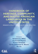 Read Pdf Handbook of Heritage, Community, and Native American Languages in the United States