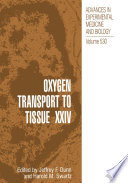 Oxygen Transport To Tissue Xxiv