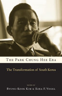 Read Pdf The Park Chung Hee Era