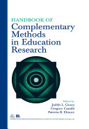 Read Pdf Handbook of Complementary Methods in Education Research
