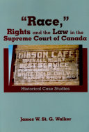 Read Pdf “Race,” Rights and the Law in the Supreme Court of Canada