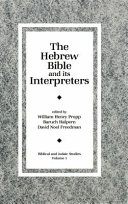 Read Pdf The Hebrew Bible and Its Interpreters