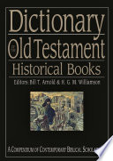 Dictionary of the Old Testament  Historical books