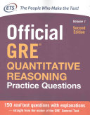 Official Gre Quantitative Reasoning Practice Questions