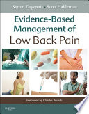 Evidence Based Management Of Low Back Pain E Book