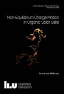 Read Pdf Non-Equilibrium Charge Motion in Organic Solar Cells