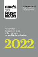 Hbr’s 10 Must Reads 2022