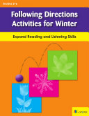 Read Pdf Following Directions Activities for Winter