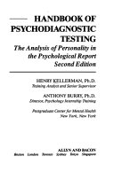 Handbook Of Psychodiagnostic Testing