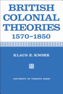 Read Pdf British Colonial Theories 1570-1850