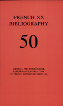 French Twentieth Bibliography