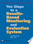 Ten Steps To A Results Based Monitoring And Evaluation System