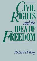 Read Pdf Civil Rights and the Idea of Freedom