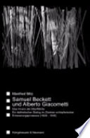Samuel Beckett und Alberto Giacometti