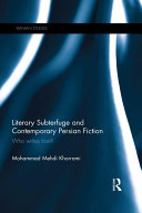 Read Pdf Literary Subterfuge and Contemporary Persian Fiction