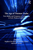 Read Pdf The Age of Thomas Nashe