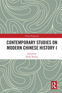 Read Pdf Contemporary Studies on Modern Chinese History I