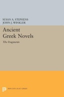 Read Pdf Ancient Greek Novels