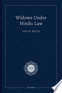 David J. Brick, "Widows Under Hindu Law" (Oxford UP, 2023)