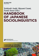 Read Pdf Handbook of Japanese Sociolinguistics