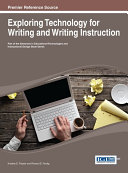 Read Pdf Exploring Technology for Writing and Writing Instruction