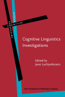 Read Pdf Cognitive Linguistics Investigations