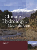 Read Pdf Climate and Hydrology of Mountain Areas