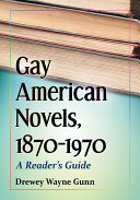 Gay American Novels, 1870äóñ1970