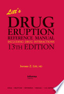 Litt S Drug Eruption Reference Manual Including Drug Interactions 13th Edition
