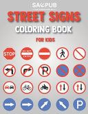 Street Signs Coloring Book For Kids