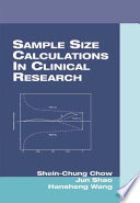 Sample Size Calculations In Clinical Research