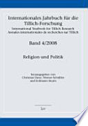 International yearbook for Tillich research