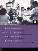 Read Pdf The Emotional Needs of Young Children and Their Families