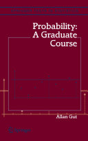 Read Pdf Probability: A Graduate Course