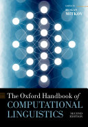Read Pdf The Oxford Handbook of Computational Linguistics