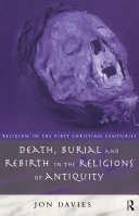Read Pdf Death, Burial and Rebirth in the Religions of Antiquity