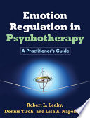 Emotion Regulation In Psychotherapy