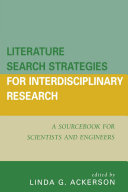 Read Pdf Literature Search Strategies for Interdisciplinary Research