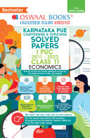 Read Pdf Oswaal Karnataka PUE Solved Papers I PUC Economics Book Chapterwise & Topicwise (For 2023 Exam)
