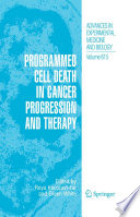 Programmed Cell Death In Cancer Progression And Therapy