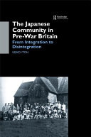 The Japanese Community in Pre-War Britain pdf