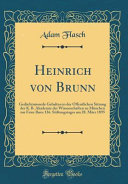 Heinrich von Brunn