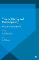 Theatre History and Historiography Book