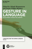 Read Pdf Gesture in Language