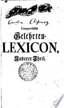 Compendiöses Gelehrten-Lexicon