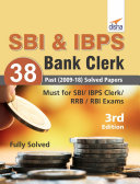 Read Pdf SBI & IBPS Bank Clerk 38 Past (2009-18) Solved Papers 3rd Edition