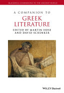 Read Pdf A Companion to Greek Literature