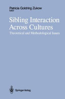 Sibling Interaction Across Cultures