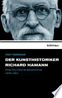 Der Kunsthistoriker Richard Hamann